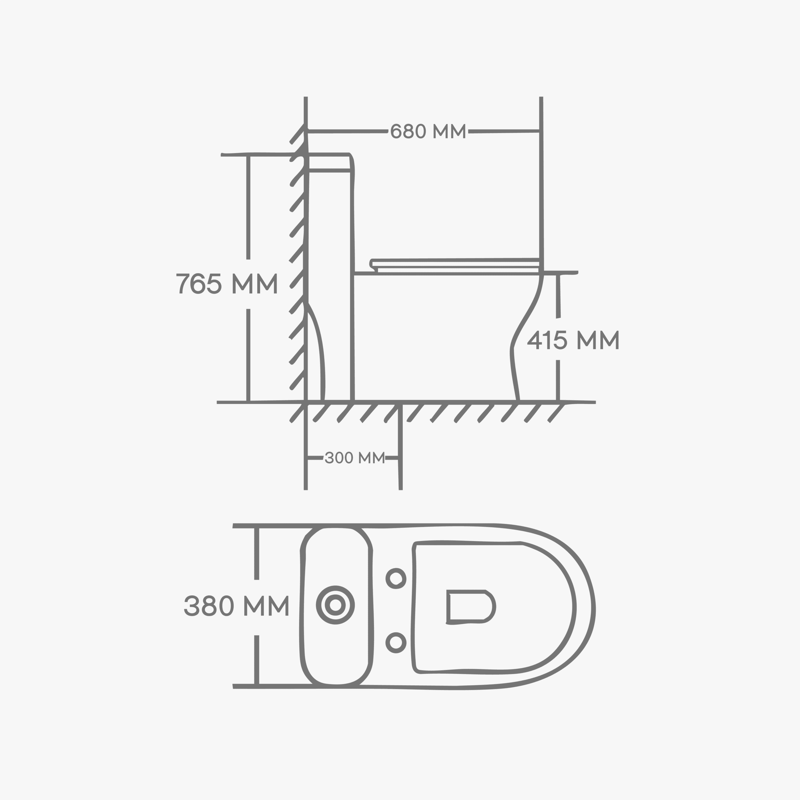 01004 Harrington One piece Commode - Image 4