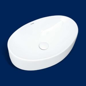 Harrington Art Basin 030014 – Glossy White Slim Edge Design
