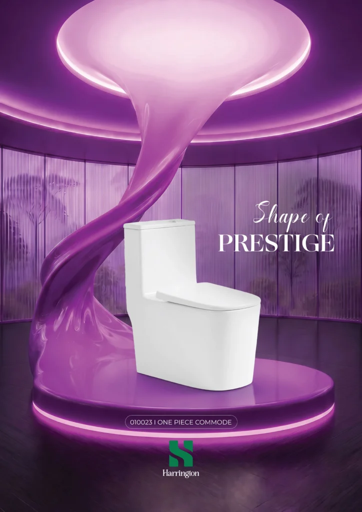 harrington 010023 One Piece Commode 1