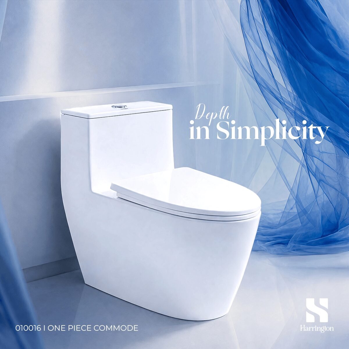 010016 Harrington One Piece Commode - Creative 2