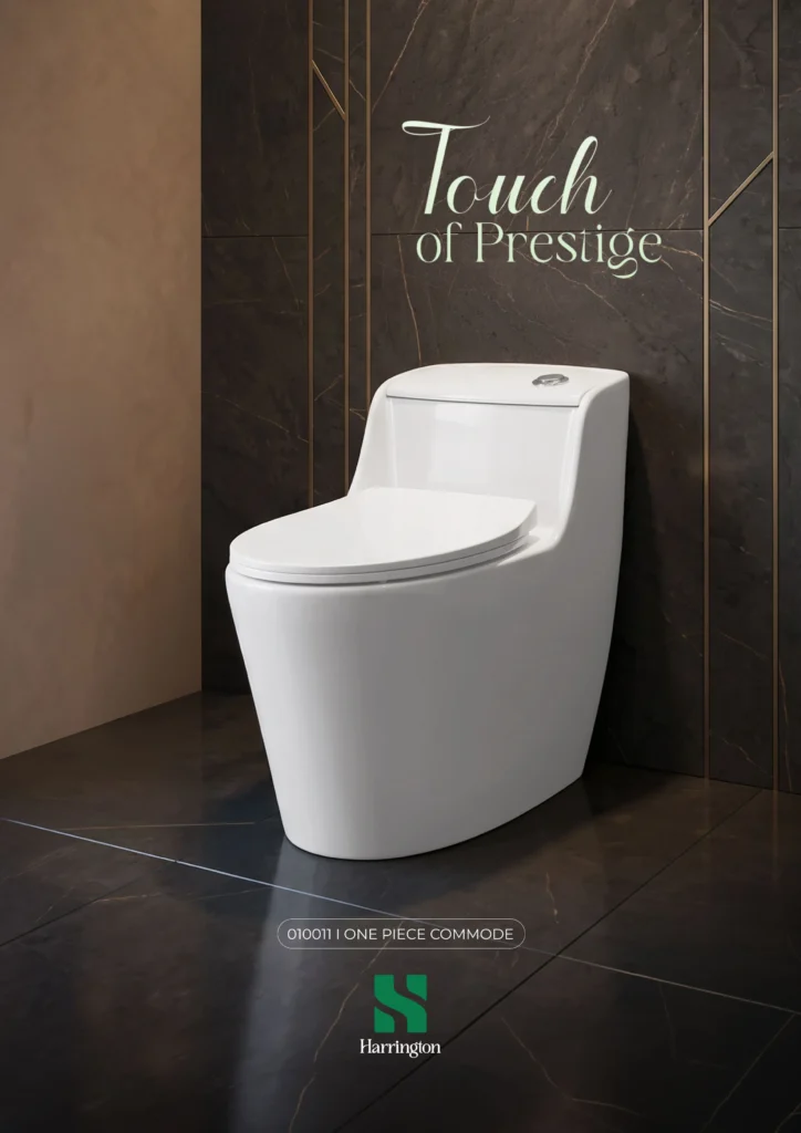 harrington 010011 One Piece Commode 1