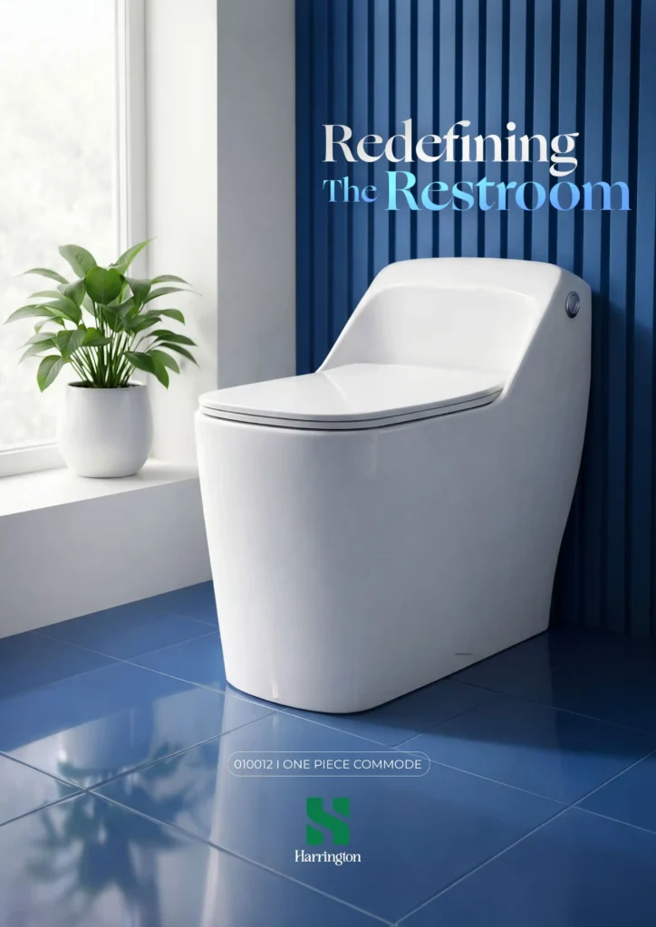 harrington 010012 One Piece Commode