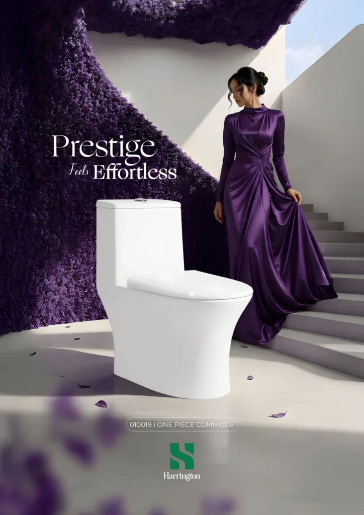 harrington 010019 One Piece Commode
