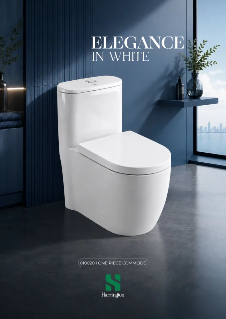 harrington 010020 One Piece Commode
