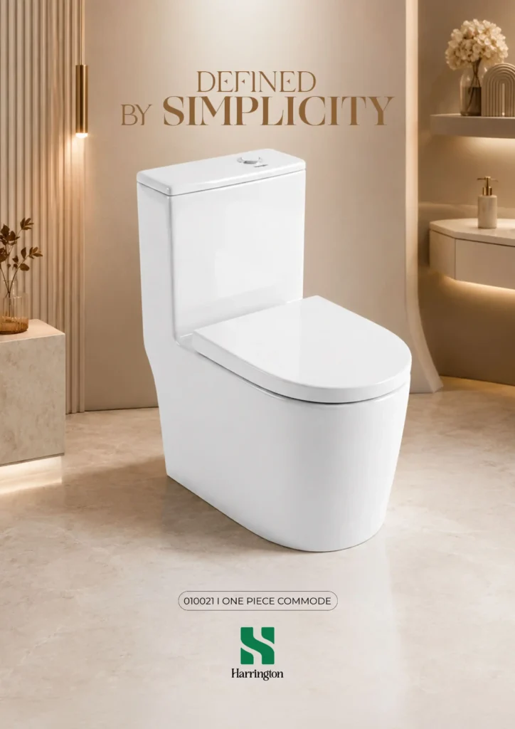 harrington 010021 One Piece Commode