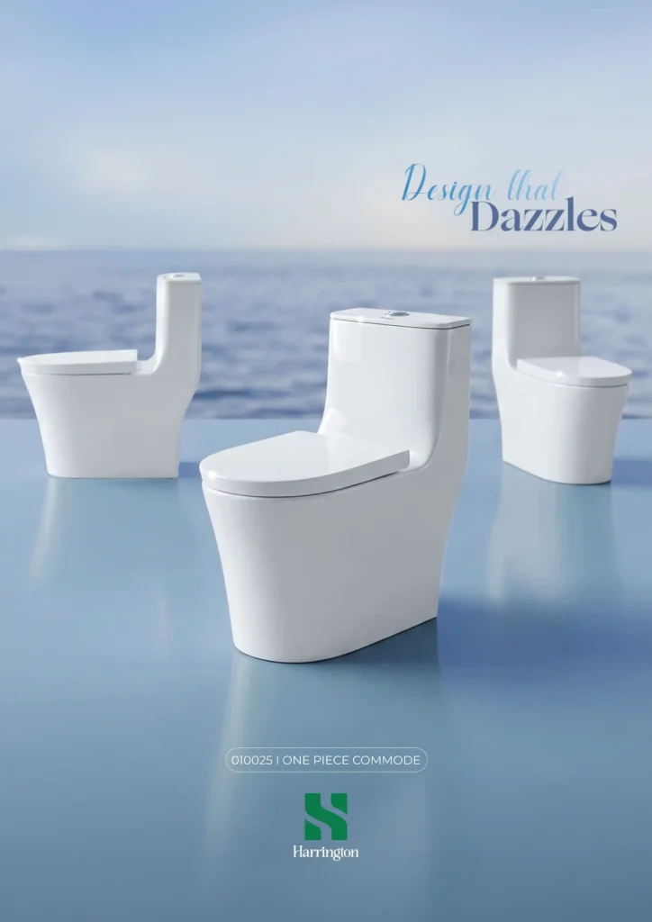 harrington 010025 One Piece Commode