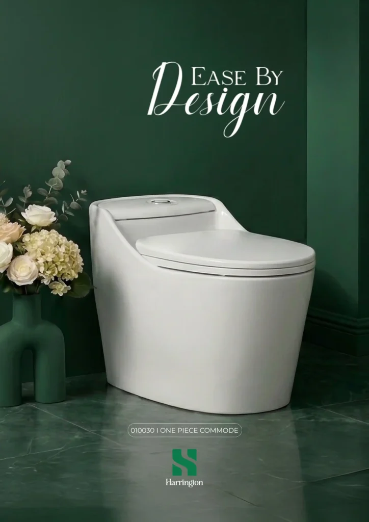 harrington 010030 One Piece Commode