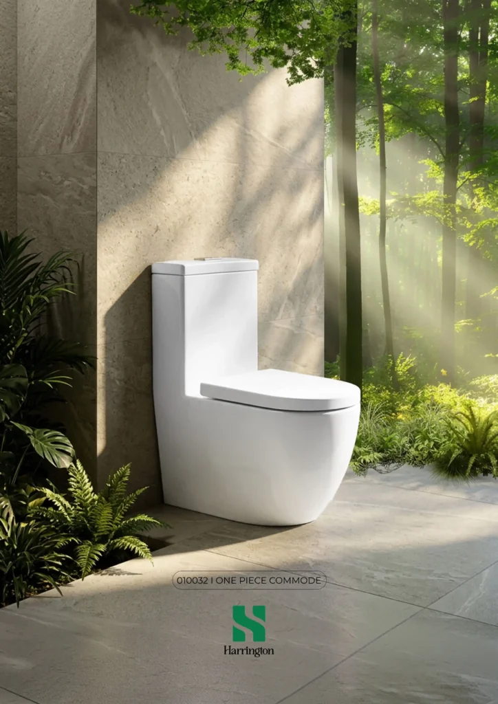 harrington 010032 One Piece Commode