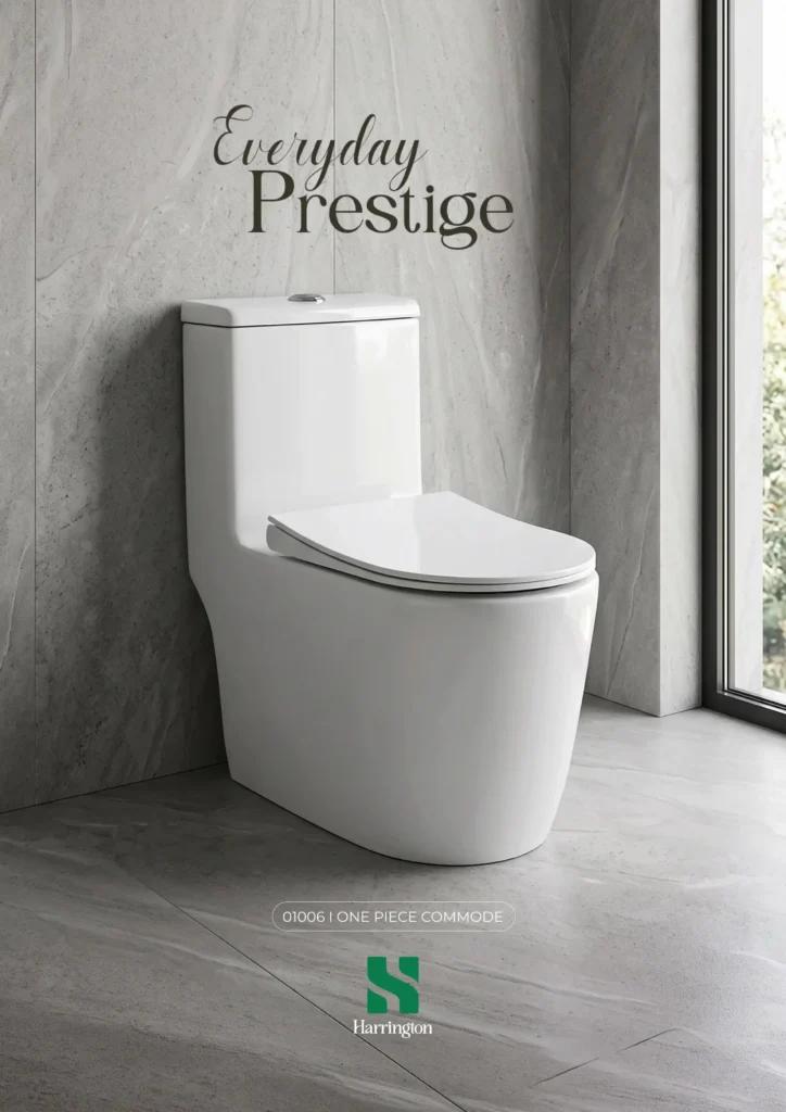 harrington 01006 One Piece Commode