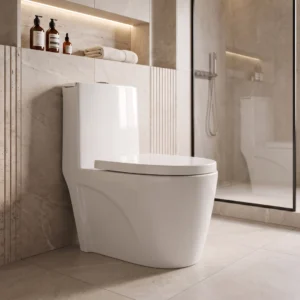 01003 Harrington One piece Commode