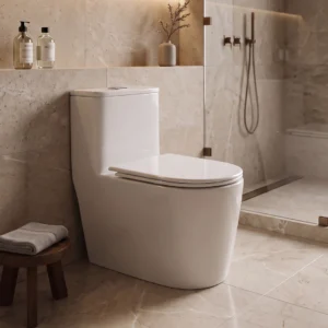 01007 Harrington One piece Commode